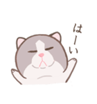 ぼうみたいなねこ（個別スタンプ：14）