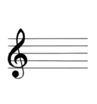 音楽の勉強をしましょう！（個別スタンプ：1）