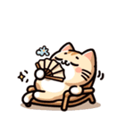 ねこねこほっこりスタンプ（個別スタンプ：2）