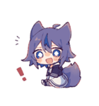 ネコキツネのちゃみ2（個別スタンプ：5）