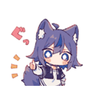 ネコキツネのちゃみ2（個別スタンプ：7）