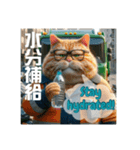 THE CAT-He is City cleaner（個別スタンプ：5）