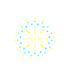 アレンジ機能で組み合わせ 打ち上げ花火（個別スタンプ：10）