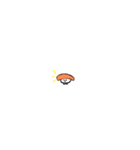 文字無しスタンプサーモンちゃん（個別スタンプ：4）