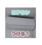 夏のおじいちゃん＆おばあちゃんのスタンプ（個別スタンプ：3）