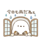 梅雨•初夏＊もちっと！シマエナガさん。（個別スタンプ：16）