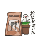 白文鳥の日常スタンプ1（個別スタンプ：14）