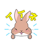 ふぅじぃみぃのん うさぎハウス Vol.01（個別スタンプ：3）