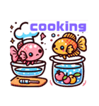 癒し系うちのベタちゃんLINEスタンプ③（個別スタンプ：4）