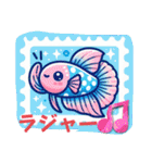 癒し系うちのベタちゃんLINEスタンプ③（個別スタンプ：23）