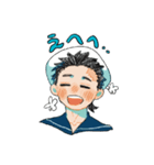 元気な水兵さんスタンプ（個別スタンプ：3）