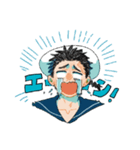 元気な水兵さんスタンプ（個別スタンプ：10）