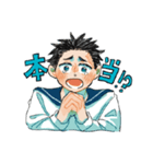 元気な水兵さんスタンプ（個別スタンプ：14）