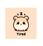 おまんじゅうハムスタースタンプ（個別スタンプ：6）