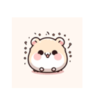 おまんじゅうハムスタースタンプ（個別スタンプ：7）