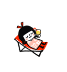 ハナコちゃんスタンプ1（個別スタンプ：7）