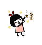 ハナコちゃんスタンプ1（個別スタンプ：24）