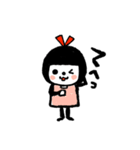 ハナコちゃんスタンプ1（個別スタンプ：34）