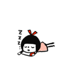 ハナコちゃんスタンプ1（個別スタンプ：40）