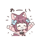 オオカミのもふもふちゃんスタンプ（個別スタンプ：15）