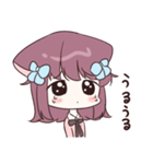 オオカミのもふもふちゃんスタンプ（個別スタンプ：19）