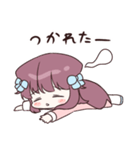オオカミのもふもふちゃんスタンプ（個別スタンプ：27）