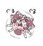 オオカミのもふもふちゃんスタンプ（個別スタンプ：30）