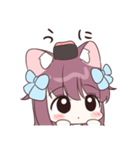 オオカミのもふもふちゃんスタンプ（個別スタンプ：31）