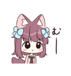 オオカミのもふもふちゃんスタンプ（個別スタンプ：33）