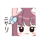 オオカミのもふもふちゃんスタンプ（個別スタンプ：35）