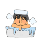 野口さん。マスク（個別スタンプ：10）