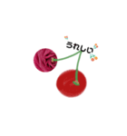 再会…cherries are in season.（個別スタンプ：3）