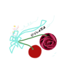再会…cherries are in season.（個別スタンプ：7）