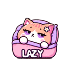 "Cozy Cats: 和みのスタンプ8"（個別スタンプ：9）