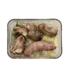 大きなゴキブリが食べる（個別スタンプ：35）