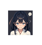 アニメ系美少女スタンプ ver2（個別スタンプ：7）