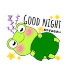 Mr.Frogの日常英語（個別スタンプ：4）