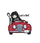 結ちゃんと車たち（個別スタンプ：16）