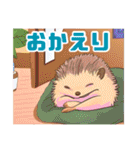 ハリネズミくんの日常☺︎（個別スタンプ：6）