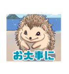ハリネズミくんの日常☺︎（個別スタンプ：26）