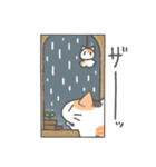 ゆるうさ達と梅雨と組み合わせスタンプ（個別スタンプ：19）