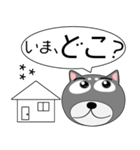 黒柴★吹き出し 大人 敬語（個別スタンプ：14）