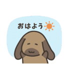 毎日使えるうさぎ？犬？スタンプ 修正版（個別スタンプ：27）