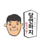 SKYのよく使う韓国語（日本語訳付き）（個別スタンプ：34）