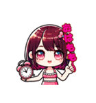 【SPGLive！公式】ひめももLINEスタンプ（個別スタンプ：1）