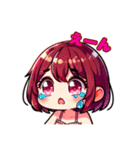 【SPGLive！公式】ひめももLINEスタンプ（個別スタンプ：12）