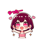 【SPGLive！公式】ひめももLINEスタンプ（個別スタンプ：16）