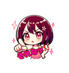 【SPGLive！公式】ひめももLINEスタンプ（個別スタンプ：27）