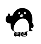 組み合わせ自由モノクロらんど（個別スタンプ：8）
