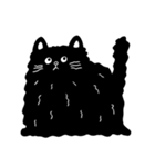 組み合わせ自由モノクロらんど（個別スタンプ：24）